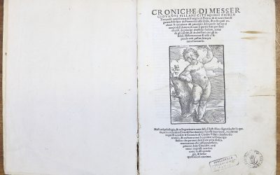 Croniche di messer Giouanni Villani