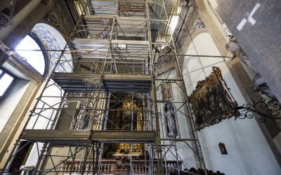 Al via il restauro degli affreschi della Cappella